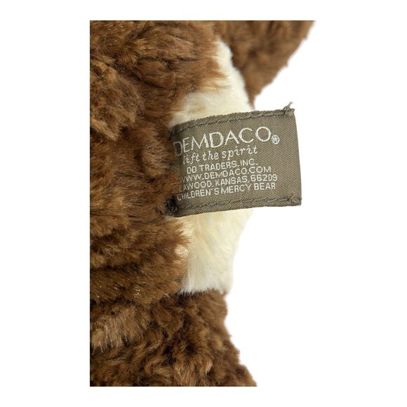 Demdaco Nat Jules Mercy Bear Brown Plush Stuffed Animal Toy 10” 2016 - Picture 9 of 10